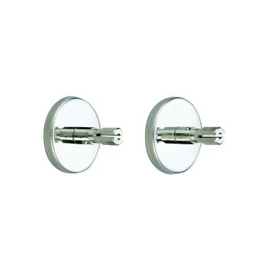 P PRO Platine de raccordement DELABIE pour barre de rideau de douche - 2392