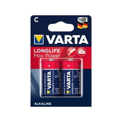 VARTA  - LR14/C blister de 2 piles alcalines 1,5 v long life max power