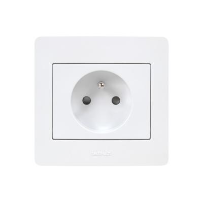 DEBFLEX Prise &agrave; encastrer diam2 prise 2p+t diam2 blanc 1 pi&egrave;ce(s) - 