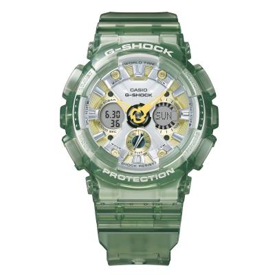 CASIO Montre Homme GMA-S120GS-3AER - Bracelet R&eacute;sine Vert