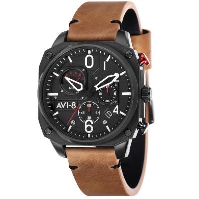 AVI 8 Montre AVI-8 HAWKER HUNTER Quartz Chronograph - AV-4052-02 Noir