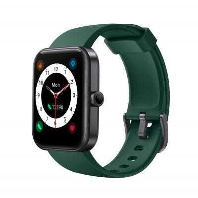 SMARTY MONTRES Montre connect&eacute;e SMARTY ALEXA SMARTY 2.0 Acier inoxydable Vert fonc&eacute; 