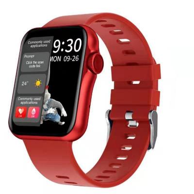 SMARTY 2.0 Montre connect&eacute;e SMARTY STANDING MESH  Silicone Rouge 
