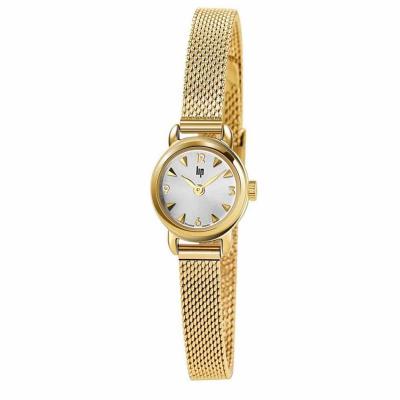LIP Montre Femme Henriette Argent&eacute; 671265 Jaune 