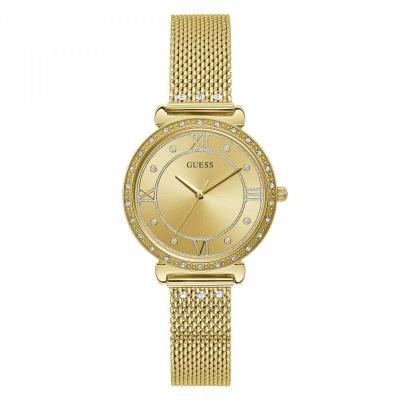 GUESS  Femme 34mm Bracelet & Boitier Acier Inoxydable Quartz Montre W1289L2