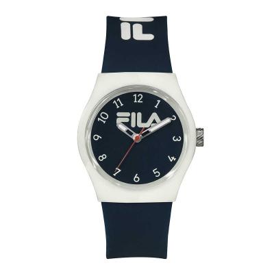 FILA Montre Mixte  N&deg;319 - 38-319-004 Bracelet Silicone Bleu