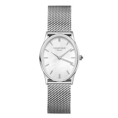 ROSEFIELD Montre  Femme "Oval" Quartz - Bo&icirc;tier m&eacute;tal - OWSMS-OV11