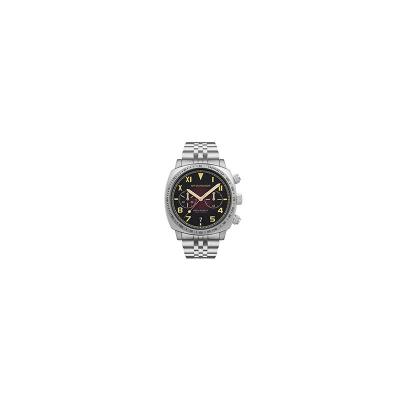 SPINNAKER Montre  Hull California Chronograph - Cadran noir et rouge