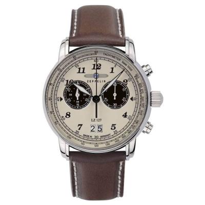 ZEPPELIN Montre  Quartz - Beige - 40 mm - 8684-5