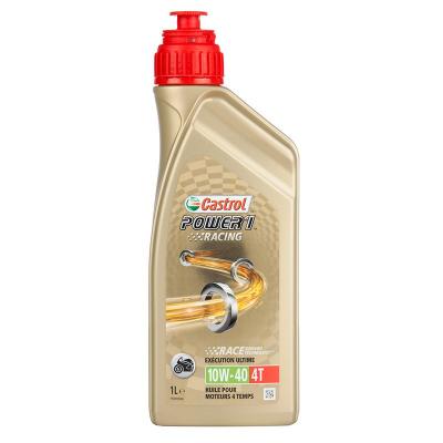 CASTROL Huile moteur synth&eacute;tique power 1 racing 4T 10W-40 - 1 l - 