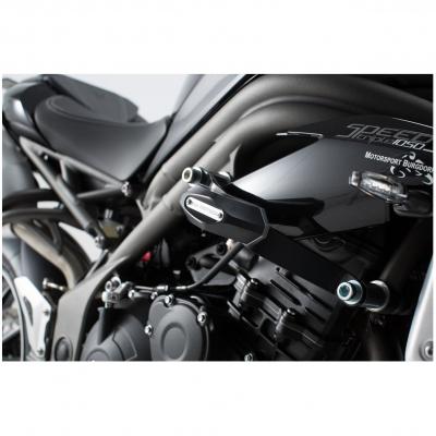 SW MOTECH Kit de tampons de protection SW-MOTECH noir Triumph Speed Triple 1050