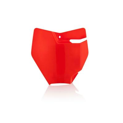 ACERBIS Plaque avant  ORANGE FLUO