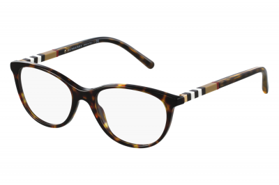 BURBERRY  Femme  BE2205 3002 Montures optiques Ac&eacute;tate Marron Carr&eacute; Normale