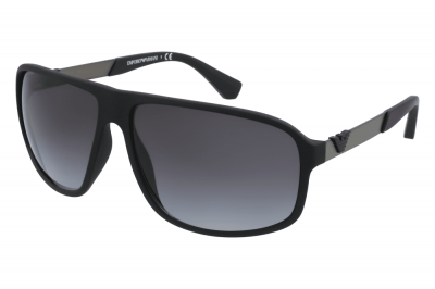 EMPORIO ARMANI  Lunettes de Soleil Homme EA4029 Noir Mat 