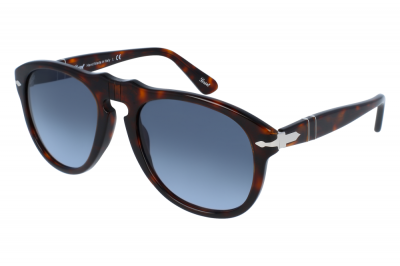 PERSOL  - 649 - Lunettes de soleil Mixte, Havana, 52