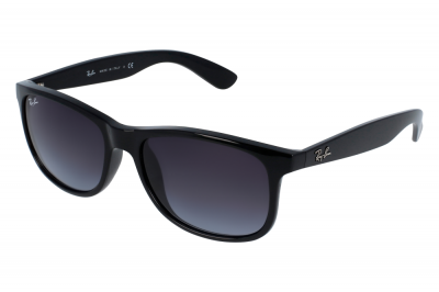RAY BAN Lunettes de Soleil 4202 (601/8G) Noir Mixte