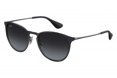 Lunettes de soleil Ray-ban Rb3539 erika metal col. 192/8g Unisexe Panthos Gris