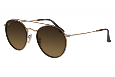 Lunettes de soleil Ray-ban Rb3647n col. 001/57 Unisexe Ronds Or