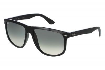 RAY BAN Lunettes de soleil Ray-ban Rb4147 boyfriend col. 601/32 Hommes Carr&eacute; Noir
