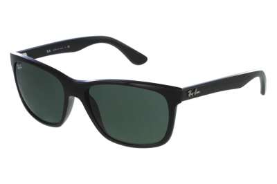 Lunettes de soleil Ray-ban Rb4181 col. 601 Hommes Carr&eacute; Noir