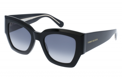 TOMMY HILFIGER  Th 1862/s Sunglasses, 807/9O Black, Taille Unique Unisex