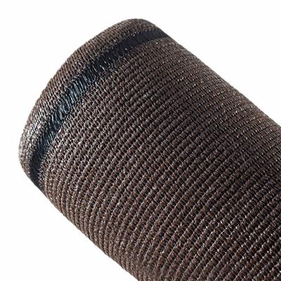OVIALA Brise-vue occultation 85% marron ecorce 1,50 m x 50 m