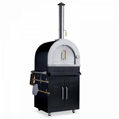 OVIALA Module acier four &agrave; pizza pour cuisine ext&eacute;rieure