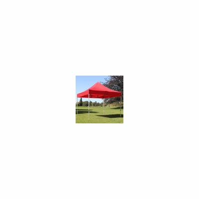 MOB EVENT PRO Tente pliante en aluminium 3x3m, 300g/m&sup2; - 40mm pro 40 - Rouge