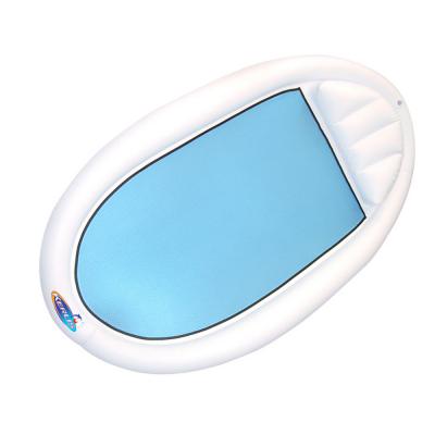 KERLIS  13008 Hamac Surf Matelas Gonflable Flottant pour Piscine Blanc