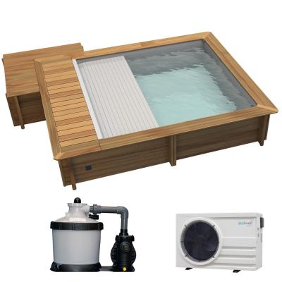 Piscine hors-sol BWT myPOOL Urbaine LUXE 4.20x3.50m