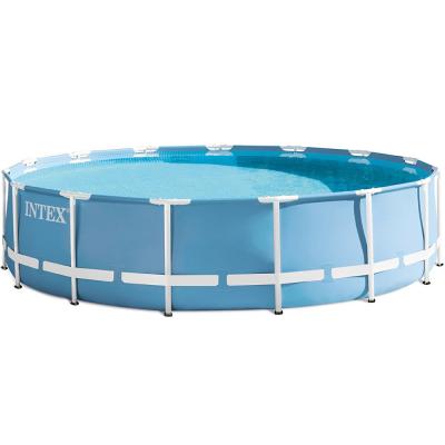 INTEX Piscine tubulaire ronde prism frame  &Oslash;366 x 0.99 m 