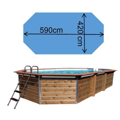 WATER CLIP PISCINE BOIS SAINT BERNARD WATERCLIP 20207 550 x 375 x 129 cm BOIS