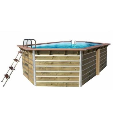 WATER CLIP PISCINE BOIS SABTANG WATERCLIP 20191 510 x 320 x 129 cm BOIS