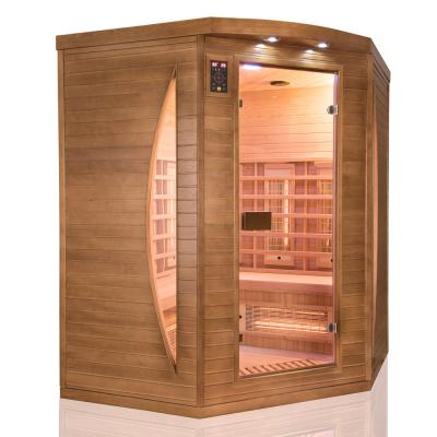 FRANCE SAUNA Sauna infrarouge Spectra 3 places angulaire