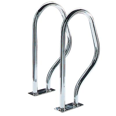 ASTRAL Sortie de bain platine rectangulaire - lot de 2