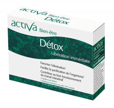 ACTIVA Detox Liberation Immediate 45 GelulesBien-&Ecirc;tre 