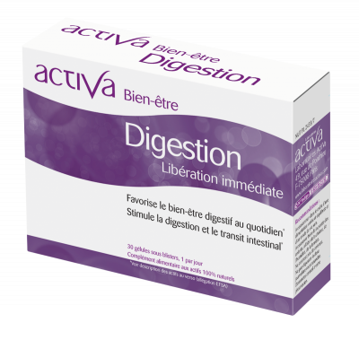 ACTIVA Digestion Liberation Immediate 30gelules Bien-&Ecirc;tre 