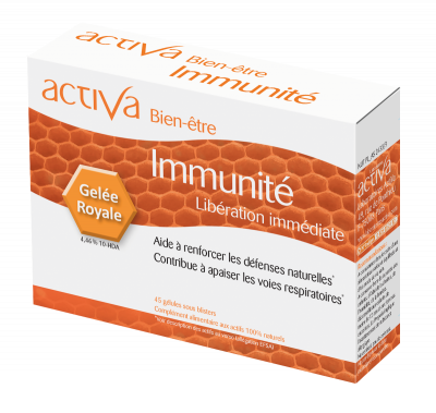 ACTIVA  Bien-&ecirc;tre Immunit&eacute; 45 Capsules