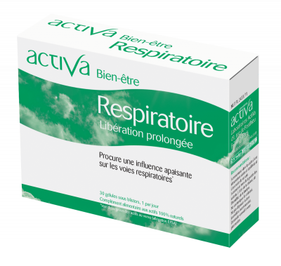 ACTIVA Respiratoire Liberation Prolongee 30gelules Bien-&Ecirc;tre 