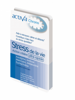 ACTIVA  Chrono Stress De La Vie 15 G&eacute;lules