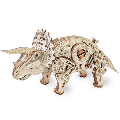 GRAINE CREATIVE Eco-Wood-Art Triceratops Mod&eacute;lisation en bois