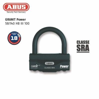 ABUS Antivol  GRANIT U 58HBIII + CHAINE 80 SRA