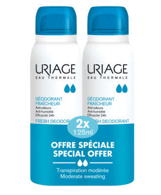 URIAGE  Desodorante Spray Fress 2x125ml