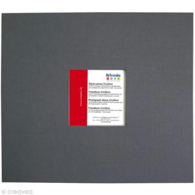 ARTEMIO  Album Photo 31x35 cm, 10 Pochettes Anthracite