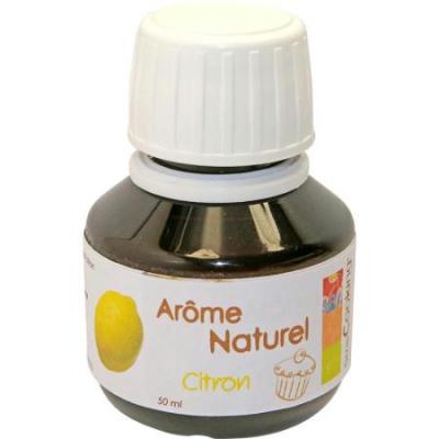 SCRAPCOOKING  Ar&ocirc;me Naturel Citron 50 ml - Lot de 3