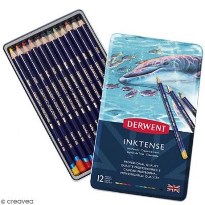 DERWENT  Metallic Box Inktense Pencil 12 Units