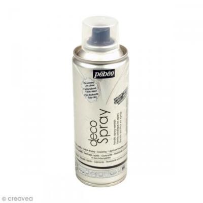 PEBEO Bombe de vernis transparent Brillant DecoSpray - 200 ml