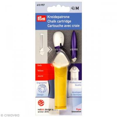 PRYM  Cartouche de Craie Jaune pour Ergonomic 610957-1