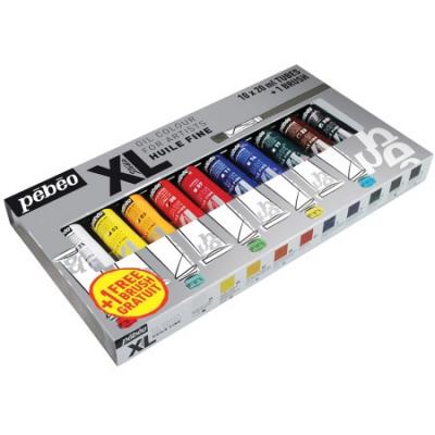 PEBEO  Coffret De Peinture &Agrave; L'huile Xl P&eacute;b&eacute;o - 10 X 20 Ml