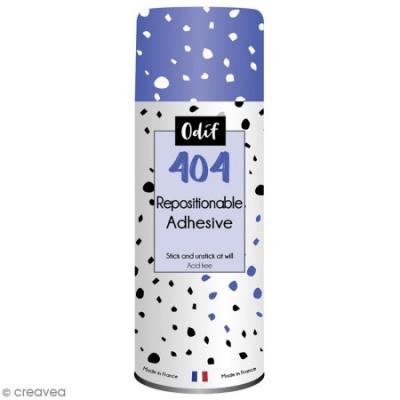 ODIF Colle repositionnable tous supports 250 ml -  - couleur variant